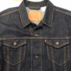 Levi’s Mens Denim Trucker Jacket Size XXL